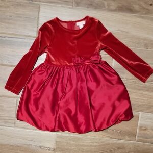 Cat & Jack Red Christmas Dress